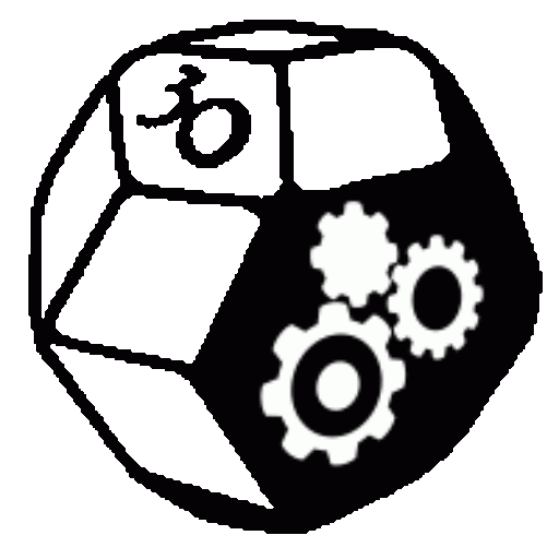 Ein stilisierter W30 mit Zahnrädern.